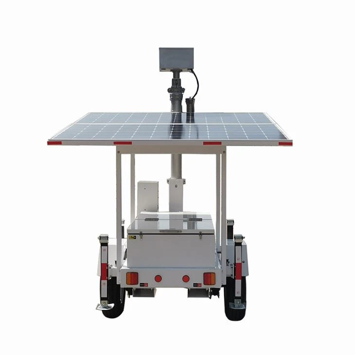 Mobilna solarna prikolica za gradilište