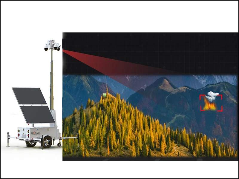 Enhancing Forest Fire Prevention with BIGLUX Mobile Surveillance Trailers Enhancing Forest Fire Prevention with BIGLUX Mobile Surveillance Trailers